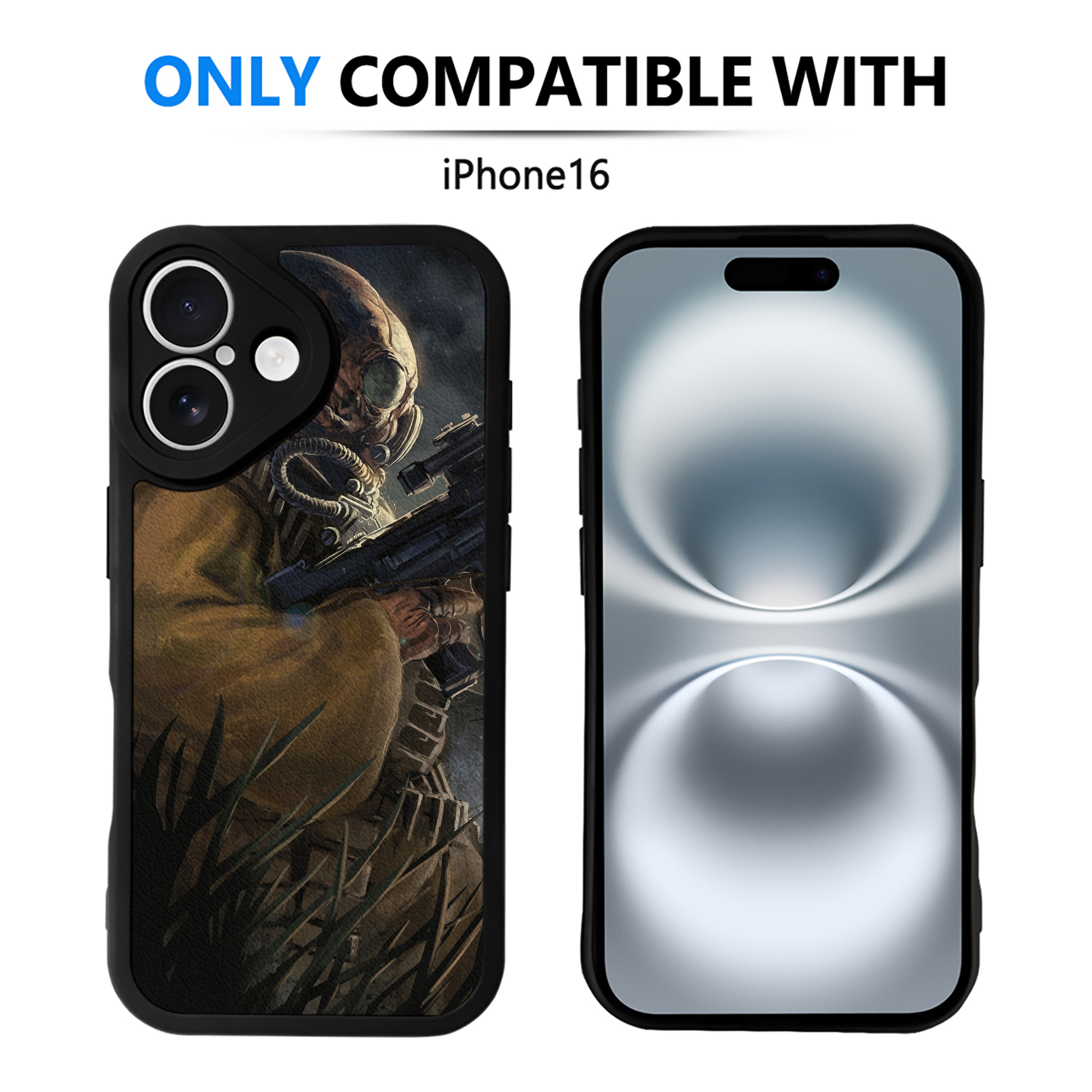 （画像用） スター・ウォーズ Star Wars 【iPhone 16シリーズ対応】シリコンスマホケース（レザー調） 材質：シリコン